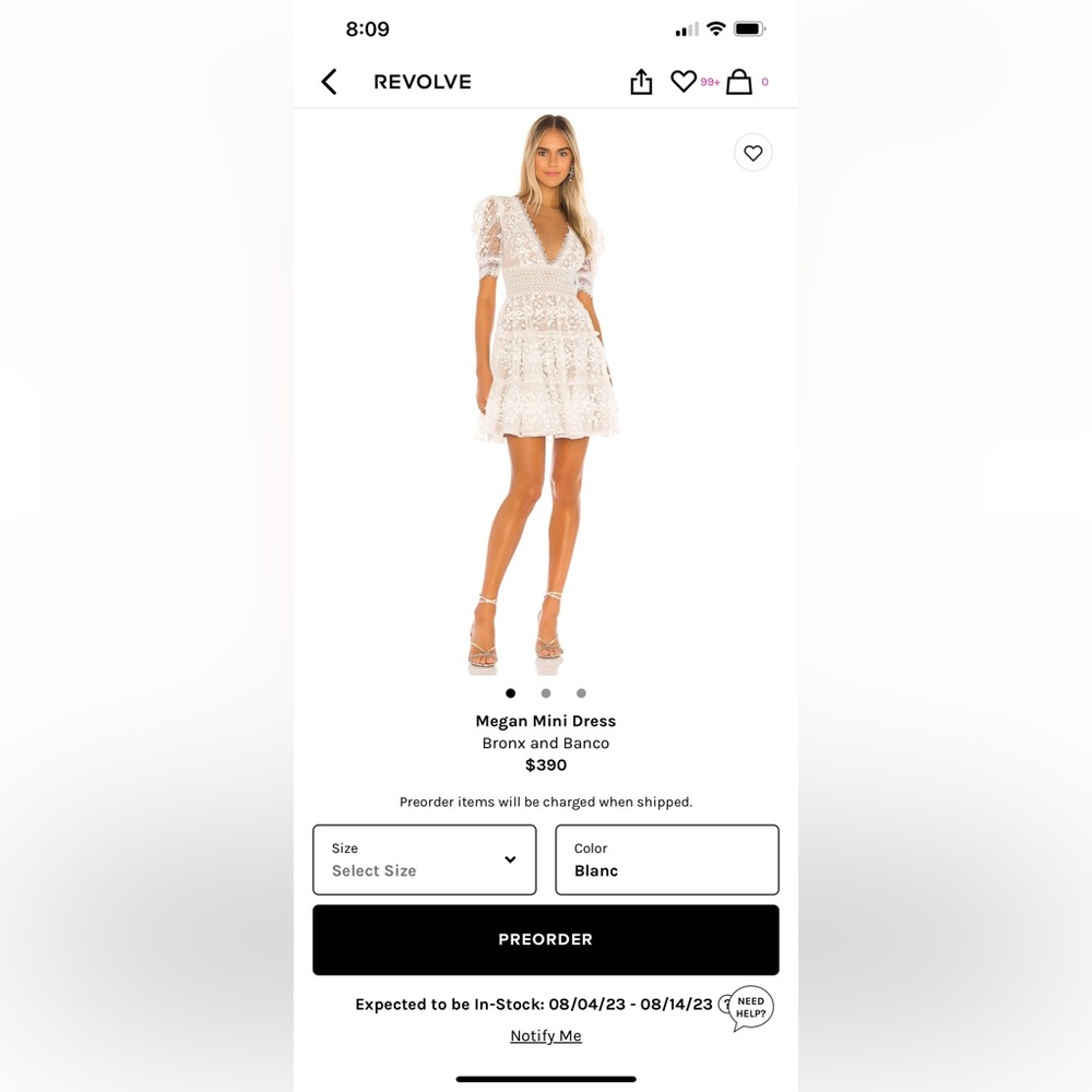 Bronx and Banco Megan mini dress